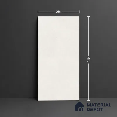 Stone Look Floor & Wall Tile TL 08095 C Delton Blanco 4 ft x 2 ft Vitrified Matte Finish - 9 mm