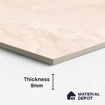 Marble Look Wall & Floor Tile TL 10140 C Bottega Crema 4 ft x 2 ft Vitrified Matte Finish - 9 mm