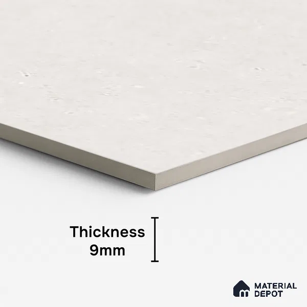 Punch Wall & Floor Tile TL 09936 B 4 ft x 2 ft Ivory Vitrified Matte Finish Tile - 9 mm | Ideal for Living Room, Bedroom, Bathroom, Kitchen