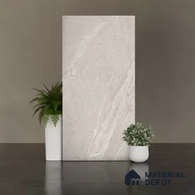 Punch Wall & Floor Tile TL 09946 B 4 ft x 2 ft Grey Vitrified Matte Finish Tile - 9 mm | Ideal for Living Room, Bedroom, Bathroom, Kitchen