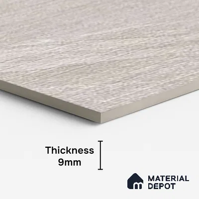 Punch Wall Tile TL 09946 4 ft x 2 ft Grey Vitrified Matte Finish Tile - 9 mm | Ideal for Living Room, Bedroom, Bathroom, Kitchen
