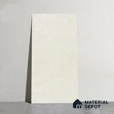 Marble Look Floor & Wall Tile TL 08119 S Stoneza Beige 4 ft x 2 ft Vitrified Matte Finish - 9 mm | Random 4