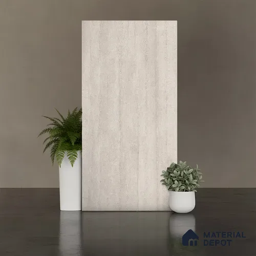 Stone Wall & Floor Tile TL 09932 4 ft x 2 ft Brown Vitrified Matte Finish Tile - 9 mm | Ideal for Living Room, Bedroom, Bathroom, Kitchen