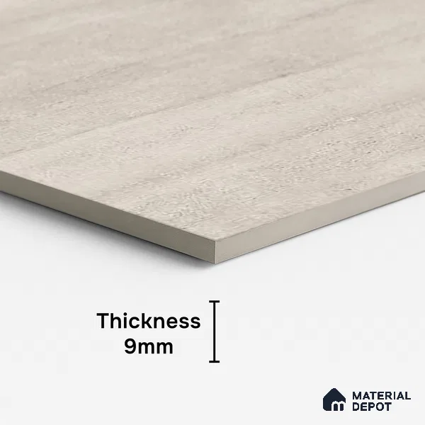 Stone Wall & Floor Tile TL 09932 4 ft x 2 ft Brown Vitrified Matte Finish Tile - 9 mm | Ideal for Living Room, Bedroom, Bathroom, Kitchen
