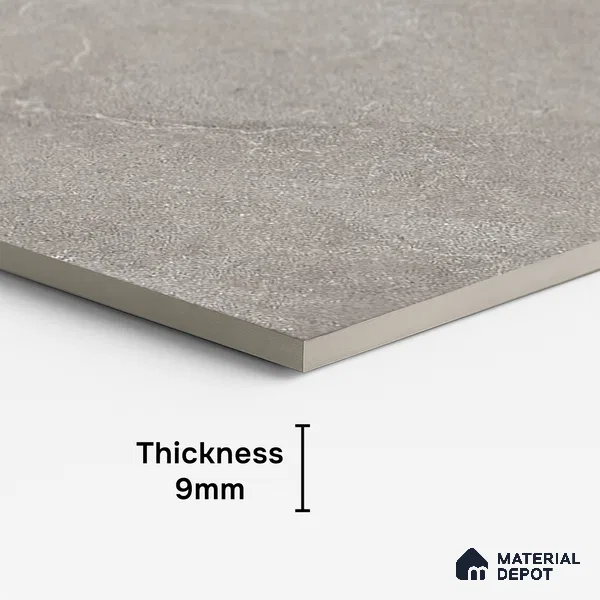 Punch Wall & Floor Tile TL 09948 B 4 ft x 2 ft Grey Vitrified Matte Finish Tile - 9 mm | Ideal for Living Room,Bedroom,Bathroom,Kitchen