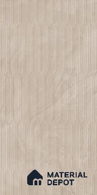 Punch Wall Tile TL 09952 C 4 ft x 2 ft Brown Vitrified Matte Finish Tile - 9 mm | Ideal for Living Room, Bedroom, Bathroom, Kitchen