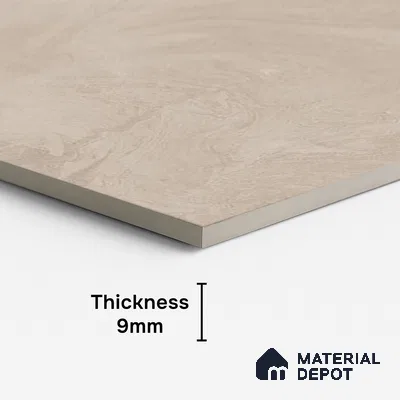Stone Wall & Floor Tile TL 09952 D 4 ft x 2 ft Brown Vitrified Matte Finish Tile - 9 mm | Ideal for Living Room, Bedroom, Bathroom, Kitchen