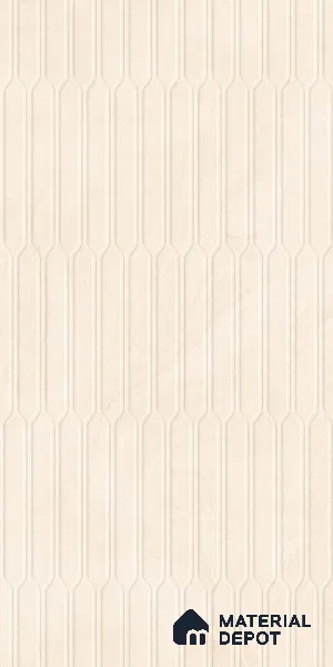 Punch Wall Tile TL 09952 4 ft x 2 ft Beige Vitrified Matte Finish Tile - 9 mm | Ideal for Living Room, Bedroom, Bathroom, Kitchen