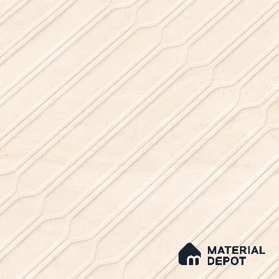 Punch Wall Tile TL 09952 4 ft x 2 ft Beige Vitrified Matte Finish Tile - 9 mm | Ideal for Living Room, Bedroom, Bathroom, Kitchen