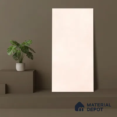 Plain Solids  Tile TL 07547 B Cementi Pink Grande 4 ft x 2 ft GVT Vitrified Matte Finish - 9 mm | 3 Random Design (Sample)