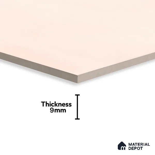 Plain Solids  Tile TL 07547 B Cementi Pink Grande 4 ft x 2 ft GVT Vitrified Matte Finish - 9 mm | 3 Random Design (Sample)
