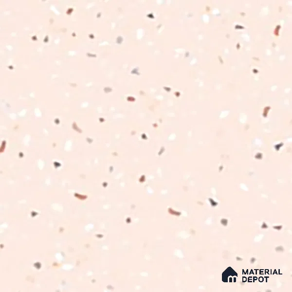 Terrazzo Wall & Floor Tile TL 07547 Cementi Pink Terrazo 4 ft x 2 ft GVT Vitrified Matte Finish - 9 mm (Sample)
