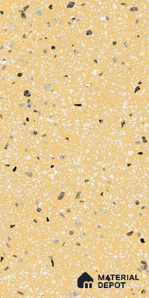 Terrazzo Wall & Floor Tile TL 09929 C 4 ft x 2 ft Beige Vitrified Matte Finish Tile - 9 mm | Ideal for Living Room, Bedroom, Bathroom, Kitchen