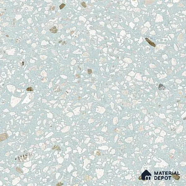Terrazzo Wall & Floor Tile TL 09929 F 4 ft x 2 ft Blue Vitrified Matte Finish Tile - 9 mm | Ideal for Living Room, Bedroom, Bathroom, Kitchen