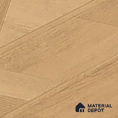 Wooden  Tile TL 07546 B Parquet Beige 4 ft x 2 ft GVT Vitrified Matte Finish - 9 mm | 3 Random Design (Sample)