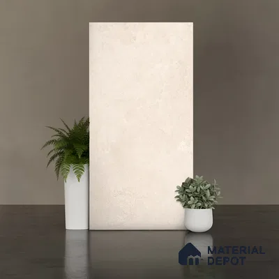 Punch Wall & Floor Tile TL 09944 B 4 ft x 2 ft Cream Vitrified Matte Finish Tile - 9 mm | Ideal for Living Room, Bedroom, Bathroom, Kitchen