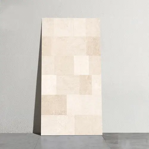 Punch Wall Tile TL 09944 4 ft x 2 ft Cream Vitrified Matte Finish Tile - 9 mm | Ideal for Living Room, Bedroom, Bathroom, Kitchen