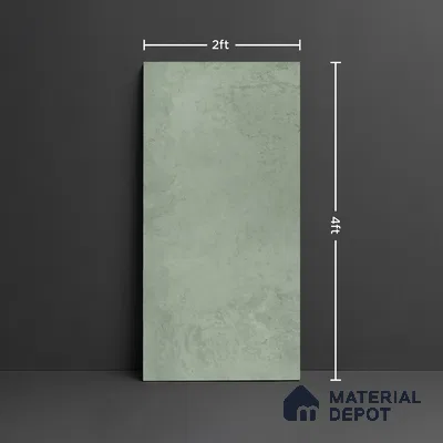 Stone Look Floor & Wall Tile TL 08092 C CV Voltas Olive 4 ft x 2 ft Vitrified Matte Finish - 9 mm