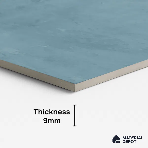 Stone Look Floor & Wall Tile TL 08092 CV Voltas Aqua 4 ft x 2 ft Vitrified Matte Finish - 9 mm