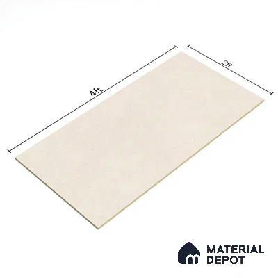 Marble Wall & Floor Tile Tile TL 07499 B Accosto Beige 4 ft x 2 ft Beige Vitrified Matte Finish Plain Tile - 9 mm | Ideal for Living Room, Bathroom, Kitchen