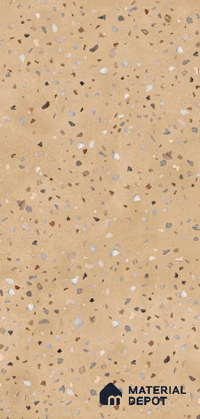 Terrazzo Wall & Floor Tile TL 07612 C Cotto Terrazzo Sand 4 ft x 2 ft GVT Vitrified Matte Finish - 9 mm