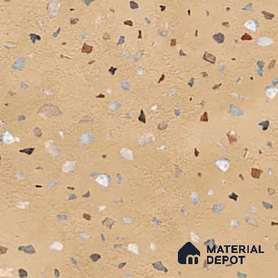 Terrazzo Wall & Floor Tile TL 07612 C Cotto Terrazzo Sand 4 ft x 2 ft GVT Vitrified Matte Finish - 9 mm