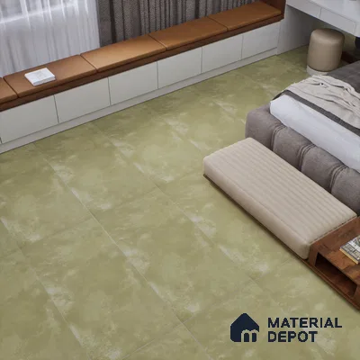 Cement Wall & Floor Tile TL 07612 E Cotto Olive 4 ft x 2 ft GVT Vitrified Matte Finish - 9 mm (Sample)