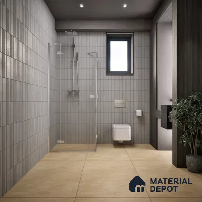 Cement Wall & Floor Tile TL 07612 F Cotto Sand 4 ft x 2 ft GVT Vitrified Matte Finish - 9 mm (Sample)