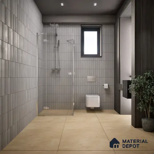 Cement Wall & Floor Tile TL 07612 F Cotto Sand 4 ft x 2 ft GVT Vitrified Matte Finish - 9 mm
