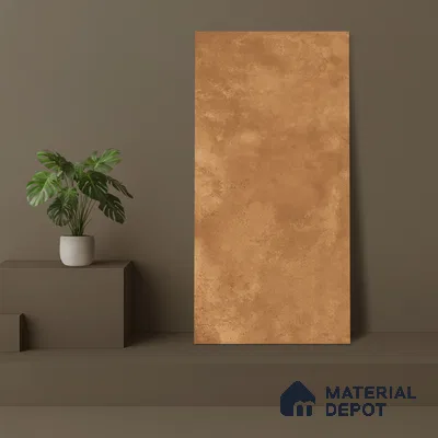 Cement Wall & Floor Tile TL 07612 G Cotto Gold 4 ft x 2 ft GVT Vitrified Matte Finish - 9 mm (Sample)