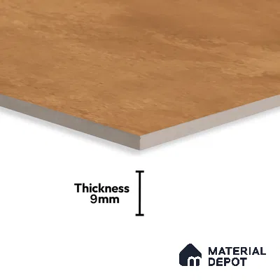 Cement Wall & Floor Tile TL 07612 G Cotto Gold 4 ft x 2 ft GVT Vitrified Matte Finish - 9 mm (Sample)