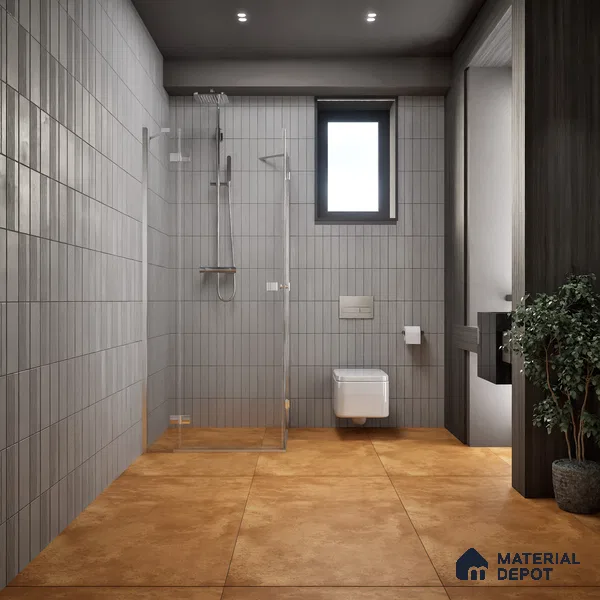 Cement Wall & Floor Tile TL 07612 G Cotto Gold 4 ft x 2 ft GVT Vitrified Matte Finish - 9 mm (Sample)