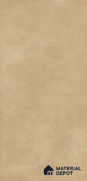 Geometric Wall & Floor Tile TL 07612 S Cotto Herringbone Sand Decor 4 ft x 2 ft GVT Vitrified Matte Finish - 9 mm (Sample)