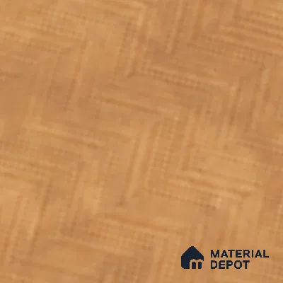 Patterned Wall & Floor Tile TL 07612 T Cotto Herringbone Gold Decor 4 ft x 2 ft GVT Vitrified Matte Finish - 9 mm