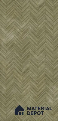 Patterned Wall & Floor Tile TL 07612 Cotto Herringbone Olive Decor 4 ft x 2 ft GVT Vitrified Matte Finish - 9 mm