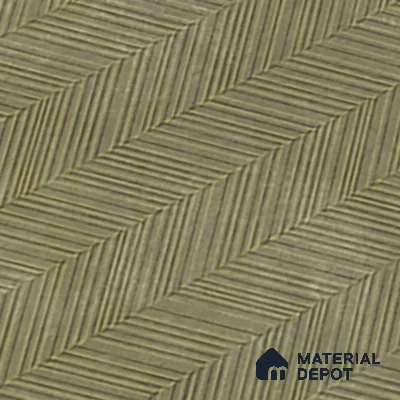 Patterned Wall & Floor Tile TL 07612 Cotto Herringbone Olive Decor 4 ft x 2 ft GVT Vitrified Matte Finish - 9 mm