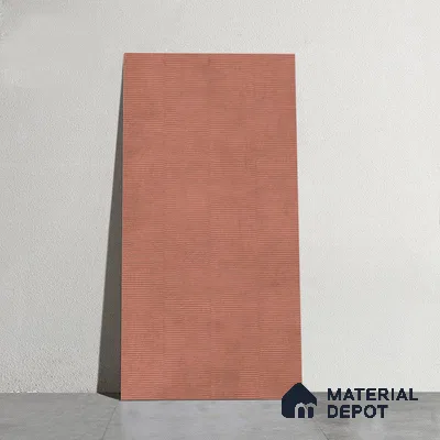 Punch Wall Tile TL 09941 4 ft x 2 ft Red Vitrified Matte Finish Tile - 9 mm | Ideal for Living Room, Bedroom, Bathroom, Kitchen