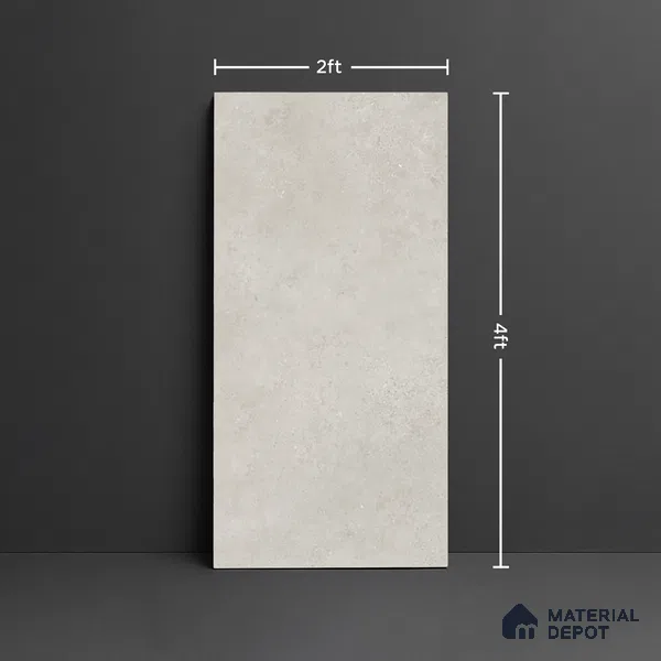 Stone Look Floor & Wall Tile TL 08125 B Jackstone Camel 4 ft x 2 ft Vitrified Matte Finish - 9 mm | Random 12