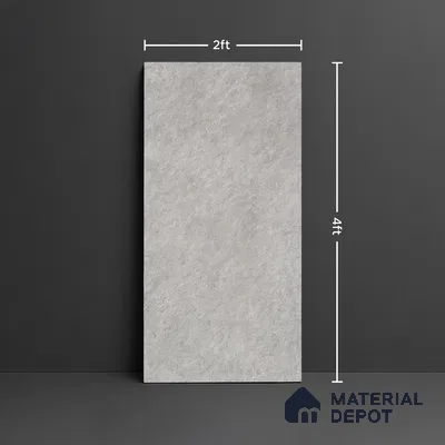 Stone Look Floor & Wall Tile TL 08125 C Jackstone Amber 4 ft x 2 ft Vitrified Matte Finish - 9 mm | Random 12