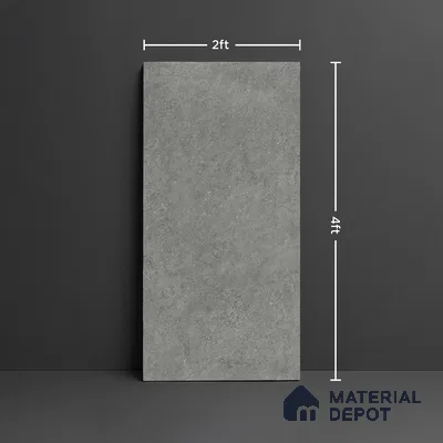 Stone Look Floor & Wall Tile TL 08125 Jackstone Tortora 4 ft x 2 ft Vitrified Matte Finish - 9 mm | Random 12