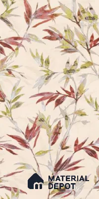Floral Wall Tile TL 09920 Cream 4 ft x 2 ft Vitrified Matte Finish Tile - 9 mm | Suitable for Bathroom, Accent/Feature Wall, Kitchen