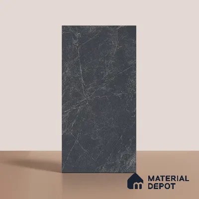 Marble Look Wall & Floor Tile TL 08790 B Moon Stone Nero 4 ft x 2 ft Vitrified Matte Finish - 9 mm