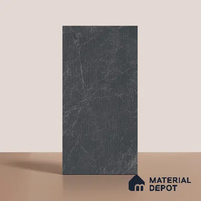 Highlighter Wall Tile TL 08790 Moon Stone Nero Decor 4 ft x 2 ft Vitrified Matte Finish - 9 mm