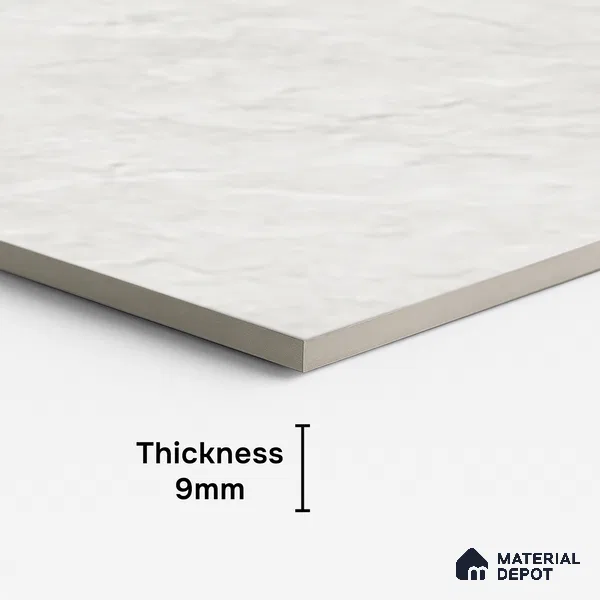 Stone Look Wall & Floor Tile TL 10118 B Quarry Bianco Rock 4 ft x 2 ft Vitrified Matte Finish - 9 mm