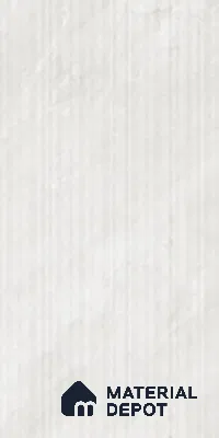 Stone Look Wall Tile TL 10118 C Quarry Bianco Strip Liner 4 ft x 2 ft Vitrified Matte Finish - 9 mm