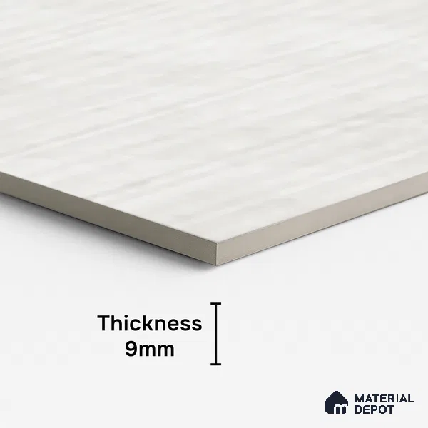 Stone Look Wall Tile TL 10118 C Quarry Bianco Strip Liner 4 ft x 2 ft Vitrified Matte Finish - 9 mm