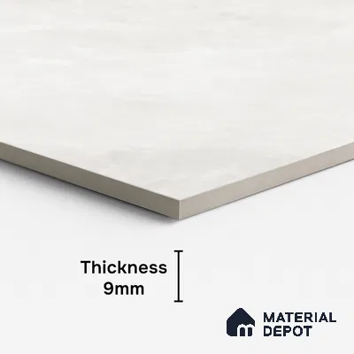 Stone Look Wall & Floor Tile TL 10118 Quarry Bianco 4 ft x 2 ft Vitrified Matte Finish - 9 mm
