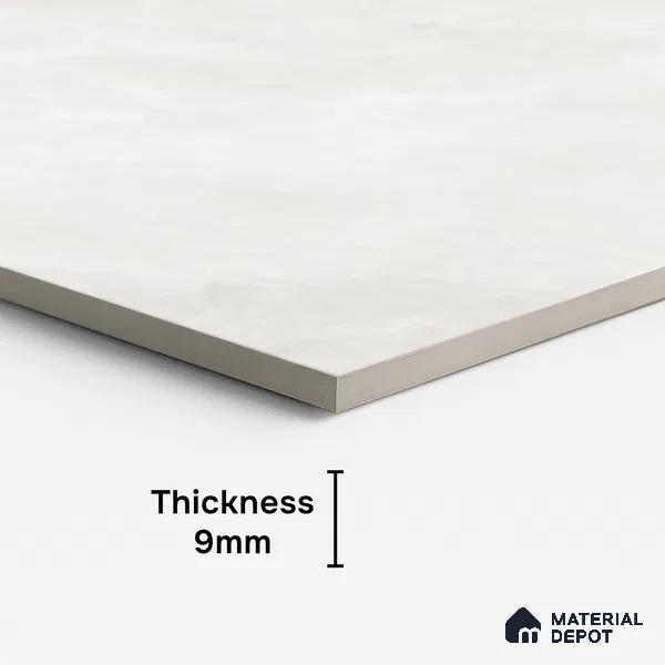 Stone Look Wall & Floor Tile TL 10118 Quarry Bianco 4 ft x 2 ft Vitrified Matte Finish - 9 mm