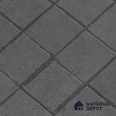 Stone Floor & Wall Tile TL 09975 4 ft x 2 ft Black Vitrified Matte Finish Tile - 9 mm | Ideal for Living Room,Bedroom,Bathroom,Kitchen