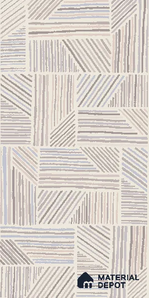 Patterned Look Wall & Floor Tile TL 10145 Crystal Crema Vista 4 ft x 2 ft Vitrified Matte Finish - 9 mm